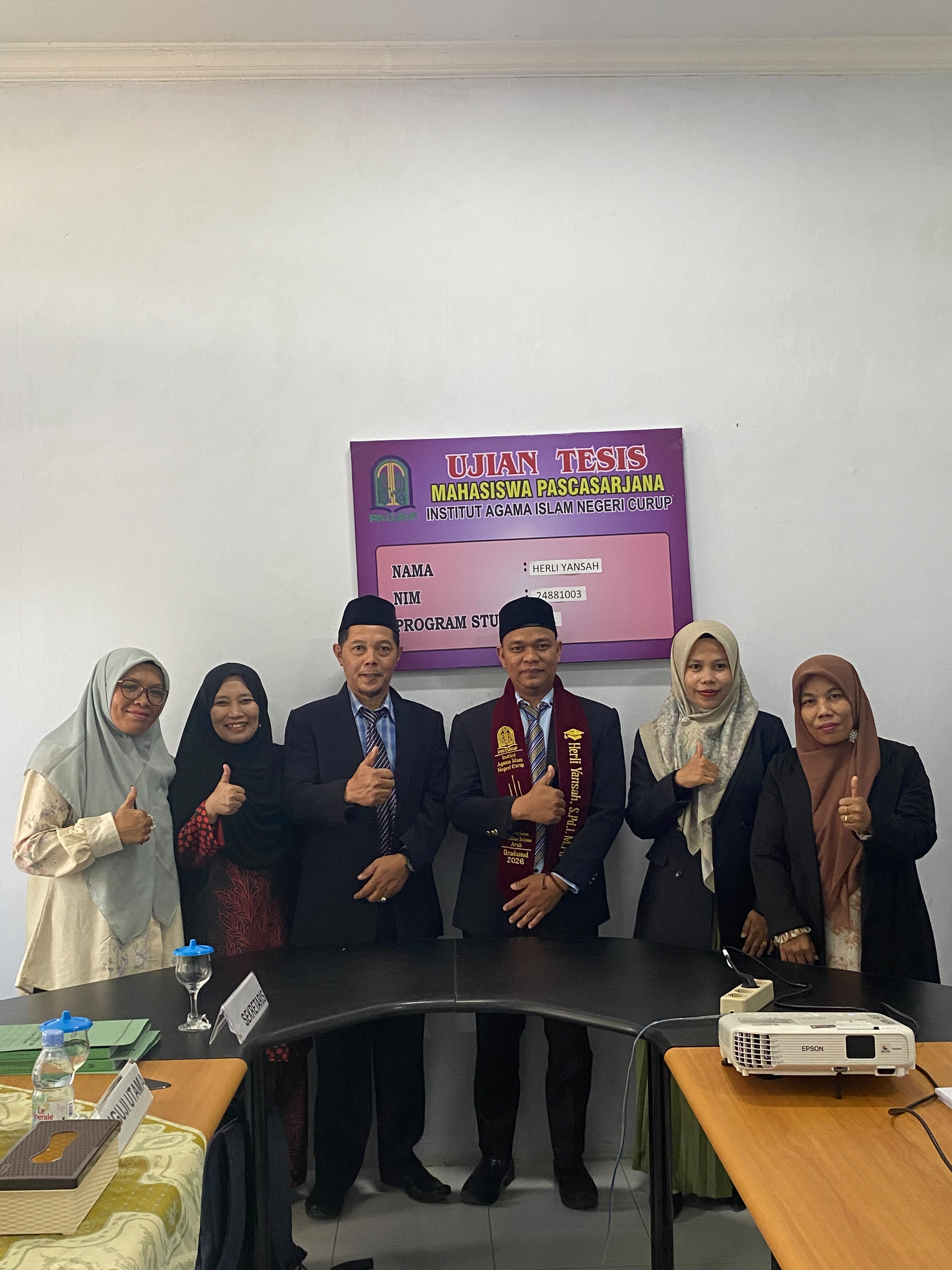 Serba Serbi Ujian Tesis Prodi PBA 12-14 Agustus 2026