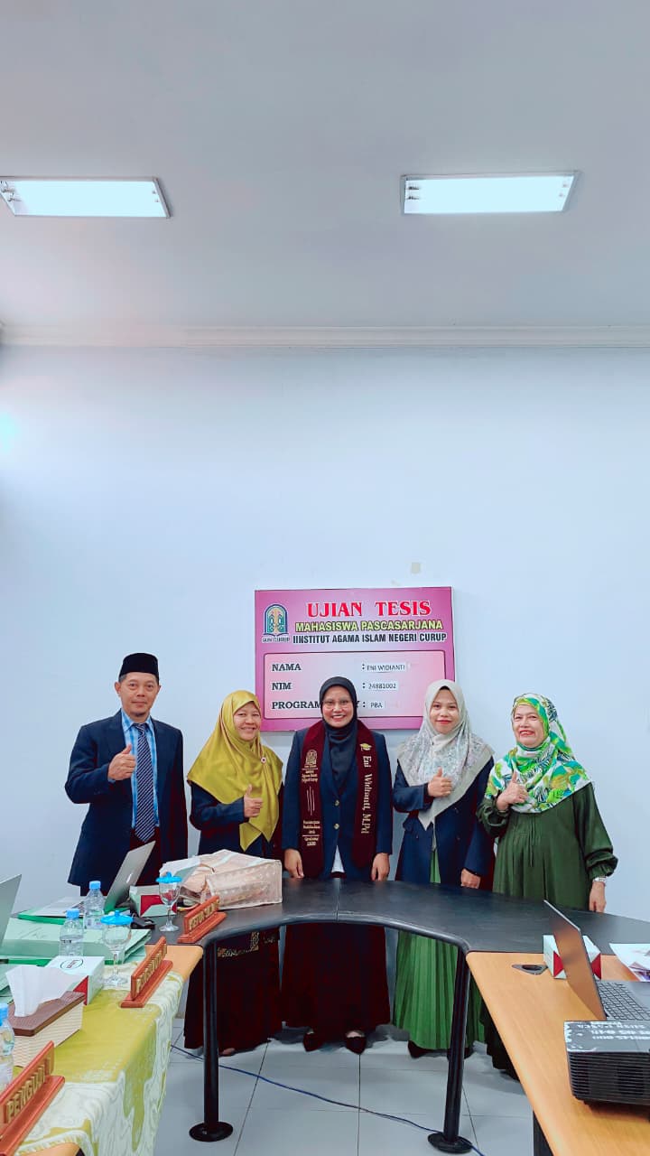 Serba Serbi Ujian Tesis Prodi PBA 12-14 Agustus 2026